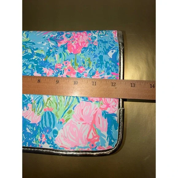 Lilly Pulitzer Fished My Wish Bi-Fold Travel Organizer‎ Floral Wallet Clutch - Picture 5 of 7